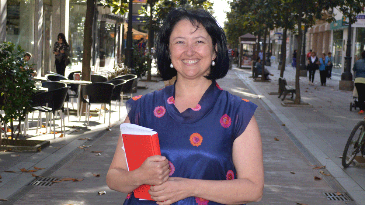 Ángela Marqués, candidata del PSOE en Ponferrada. | L. N. C.
