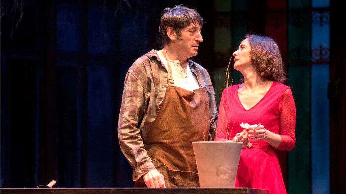 Carmelo Gómez y Ana Torrent en la obra ‘Todas las noches de un día’. Carmelo Gómez y Ana Torrent en la obra ‘Todas las noches de un día’.
