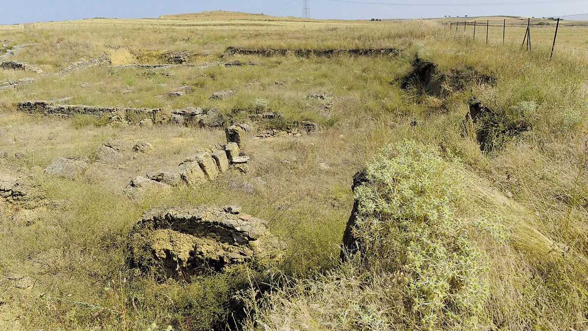 Los restos de Lancia, asunto de debate en el pleno autonómico. | MAURICIO PEÑA Los restos de Lancia, asunto de debate en el pleno autonómico. | MAURICIO PEÑA
