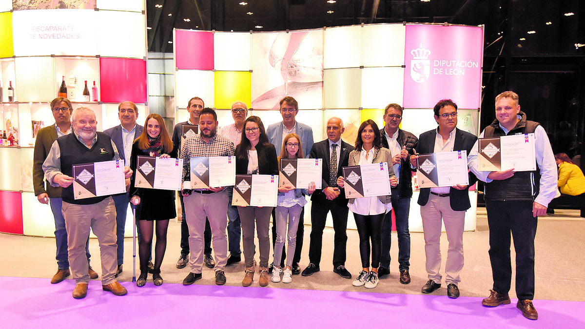 El presidente de la Diputación, Juan Martínez Majo, presidió la entrega de premios y la clausura de la Feria de los Productos de León. SAÚL ARÉN