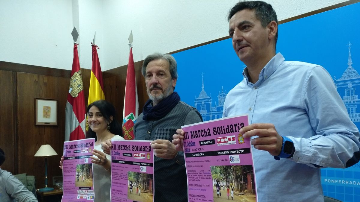 Presentación de la marcha solidaria. | M.I.