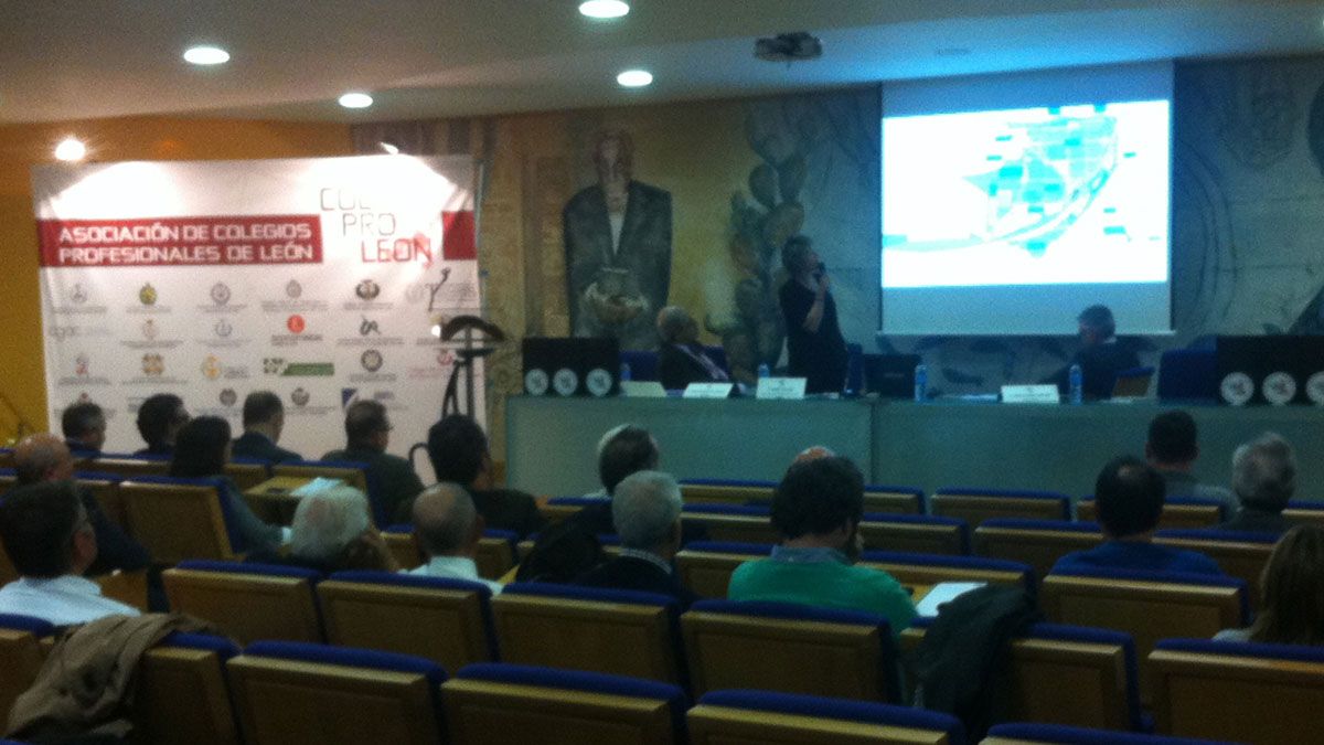 El paraninfo Gordón Ordás del Albéitar acoge las jornadas. | l.N.C. El paraninfo Gordón Ordás del Albéitar acoge las jornadas. | l.N.C.