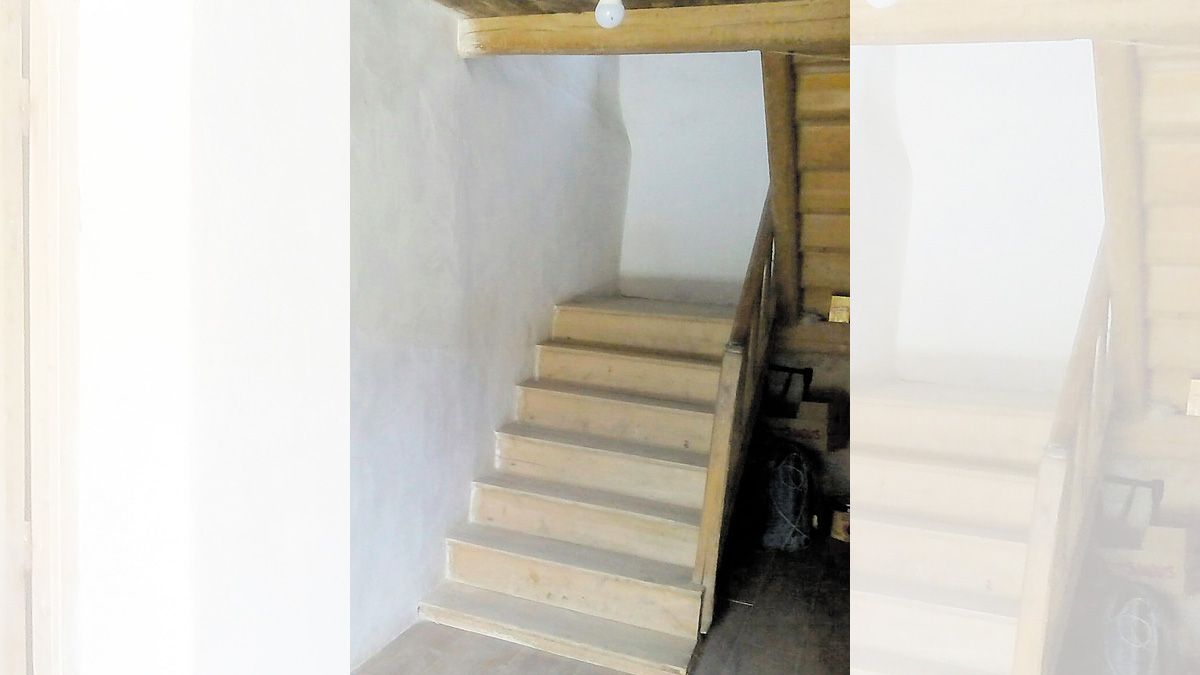 Construcción tradicional en el interior de una vivienda. | L.N.C.