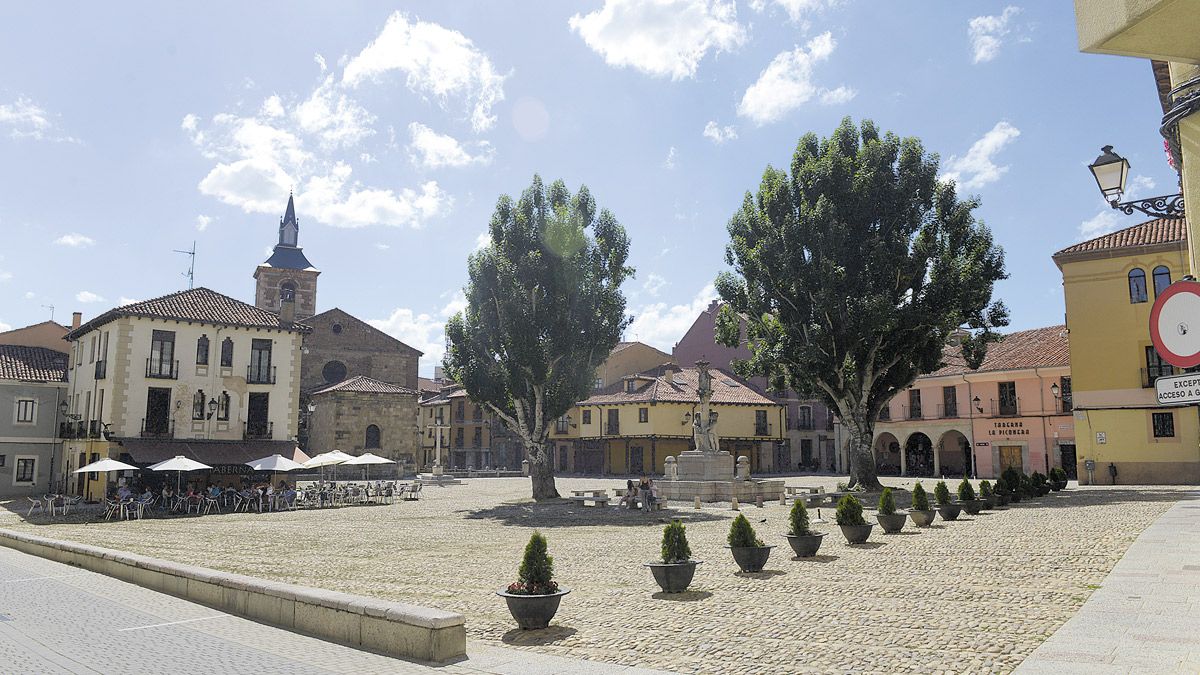 Las obras de la plaza del Grano continúan causando controversia. | MAURICIO PEÑA
