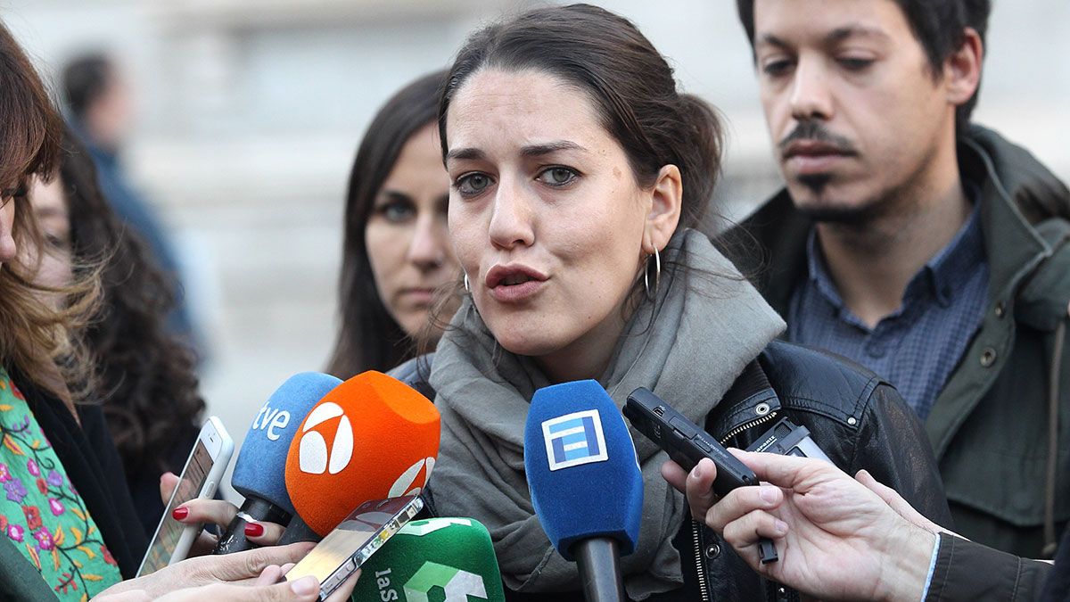 La diputada de Podemos por León, Ana Marcello. | ICAL