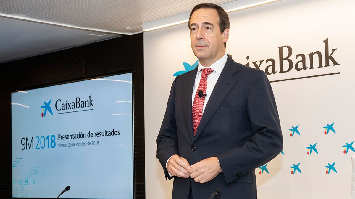 El consejero delegado de CaixaBank, Gonzalo Gortázar. | L.N.C.