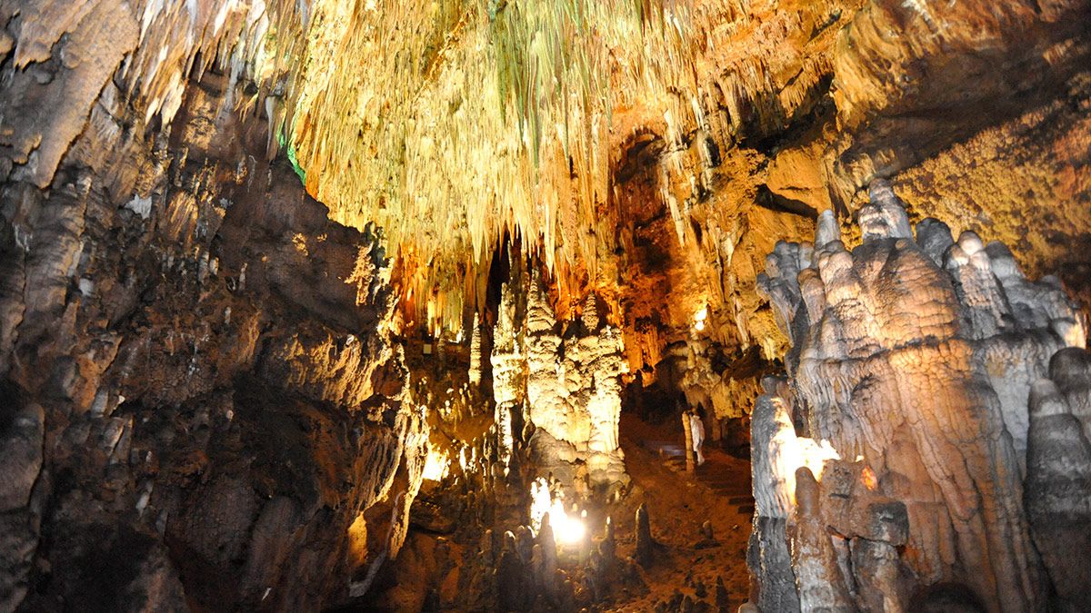 Cueva de Valporquero en el término municipal de Vegacervera. | DANIEL MARTÍN