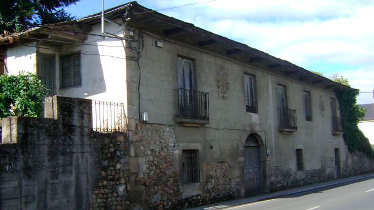 Imagen de la casona, en pleno Camino de Santiago y con un pasado vitivinícola que recuperará como Museo.