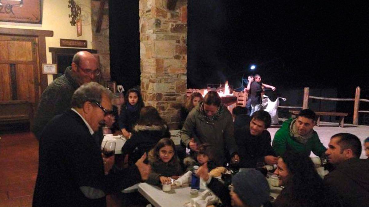 Uno de los festejos del vino nuevo en Canedo. | PALACIO DE CANEDO