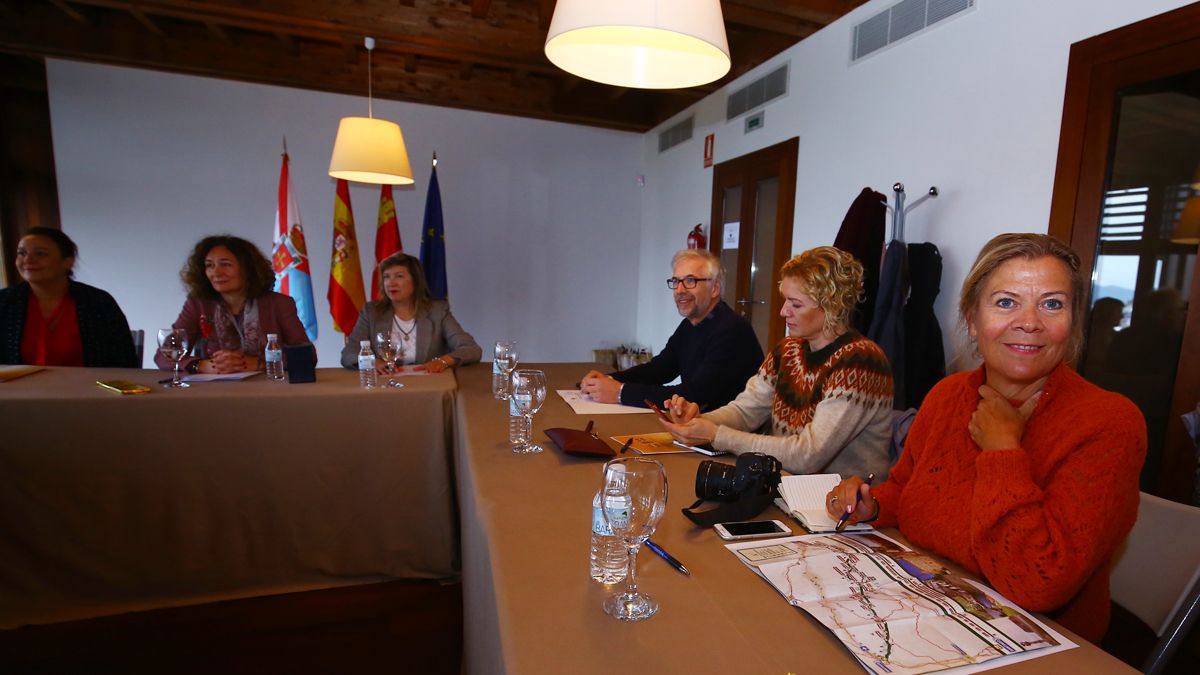 Reunión con la delegación de Noruega en Ponferrada. | ICAL