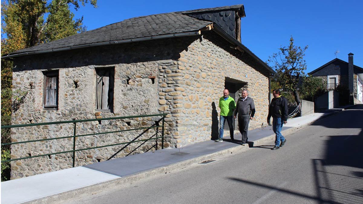 Calle Santiago tras la ejecución de la obra.| L.N.C.