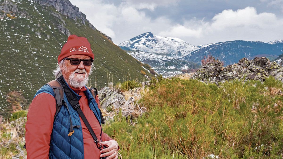 Vicente García, el infatigable hombre de las rutas, será galardonado este sábado.