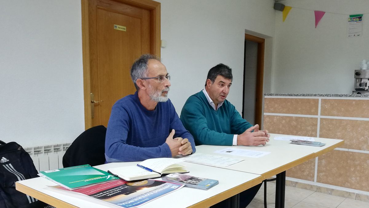 Momentos del seminario que tuvo lugar en Candín. | RBAL