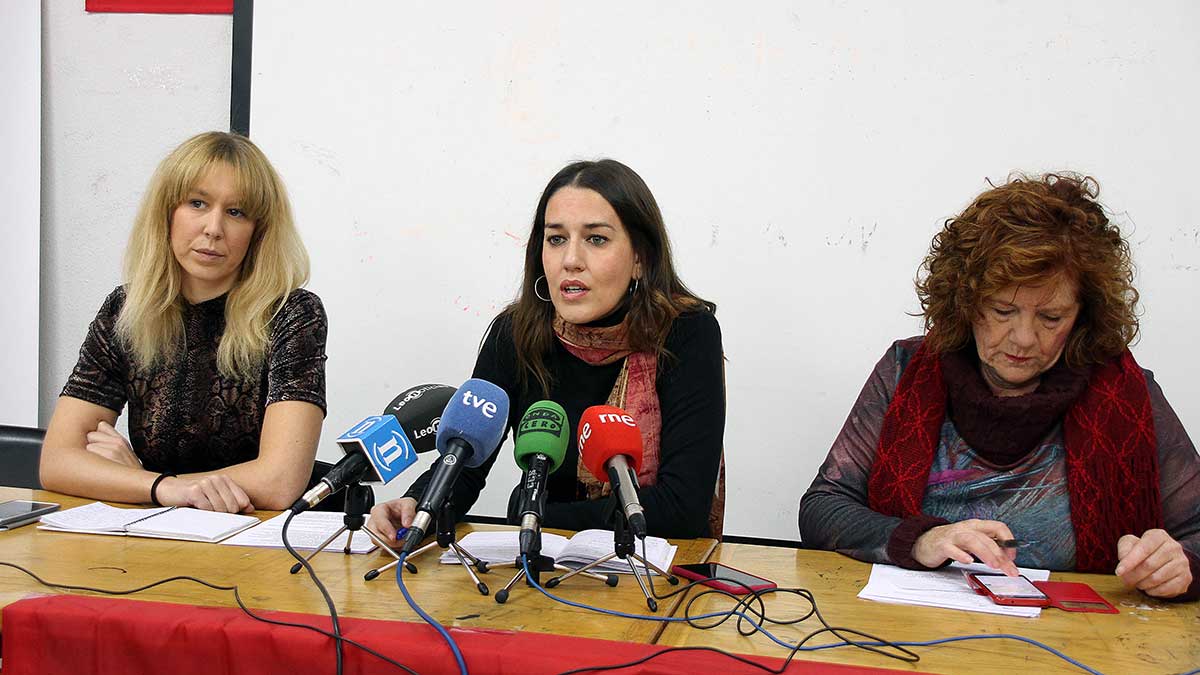 Inés Diago, Ana Marcello y Eloína Terrón. | ICAL