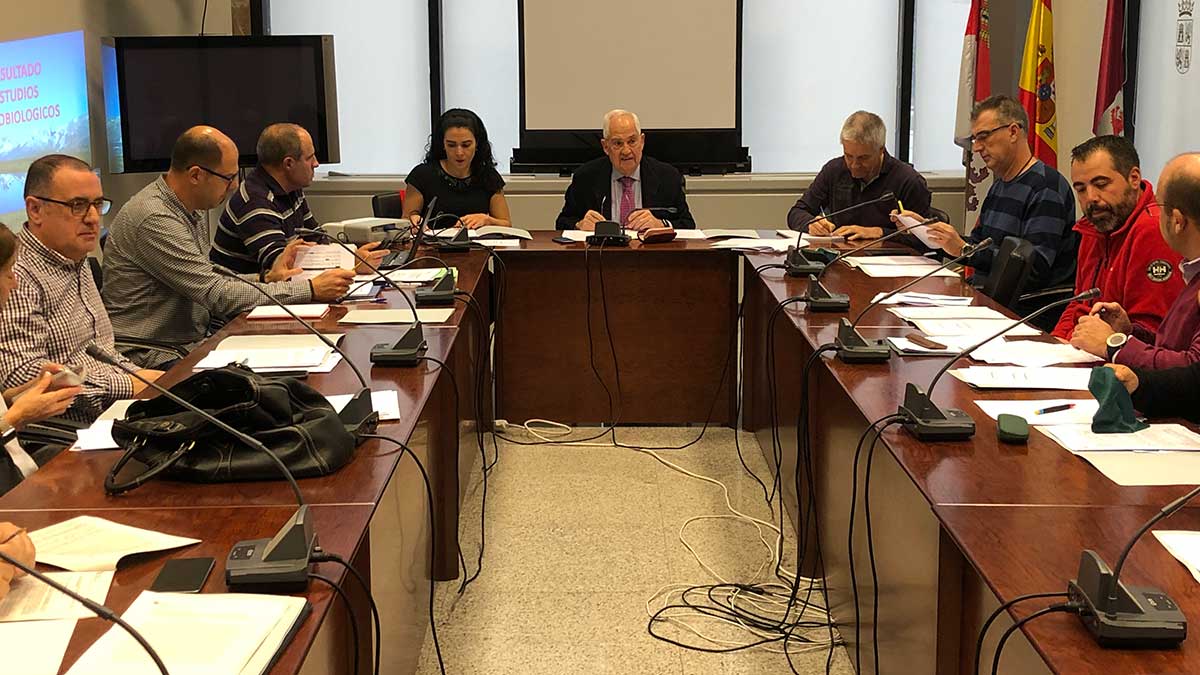 El consejo territorial de pesca celebrado este viernes. | L.N.C.