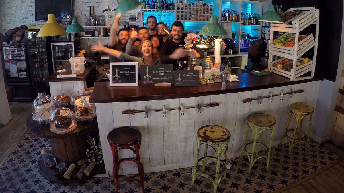 Imagen de archivo de un bar de León. | L.N.C.
