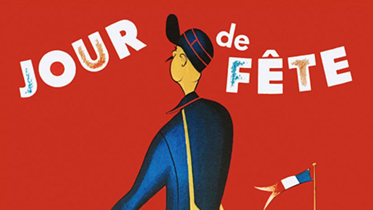 Detalle del cartel de Jour de Fête.