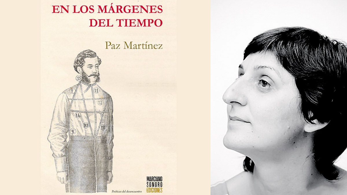 Portada del libro de poemas y su autora, Paz Martínez. |  L.N.C.