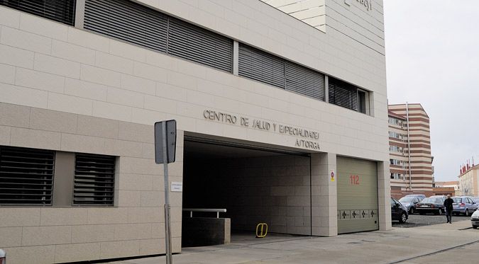 Una imagen del Centro de Salud y Especialidades de Astorga. | P. F.
