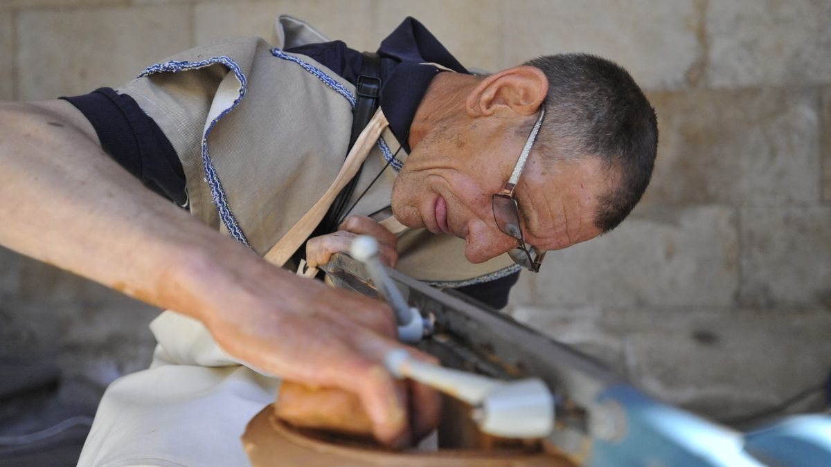 Mercado medieval organizado por los usuarios de los centros asistenciales de la Diputación. | DANIEL MARTÍN