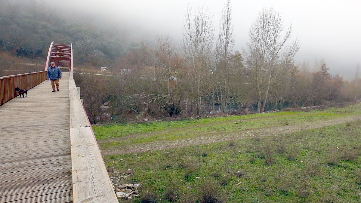 Paseo cerca del río Sil, en el tramo anterior al del nuevo proyecto.| Ical