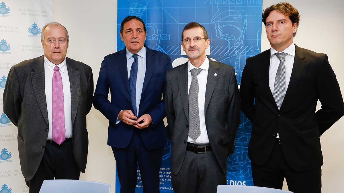 Francisco Muñoz, Antonio María Sáez Aguado, Amador Fernández y Juan Francisco Seco. | CARLOS S. CAMPILLO (ICAL)