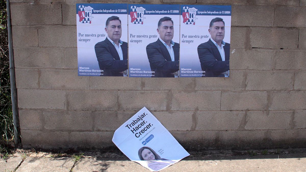Imagen del cartel de AIP, la agrupación de Marcos Martínez. | ICAL
