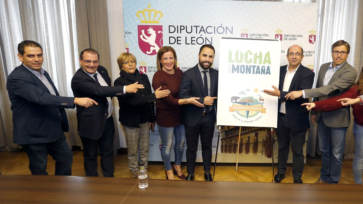 Presentación de la nueva edición de la Feria de la montaña leonesa en la sede de la Diputación provincial. | ICAL