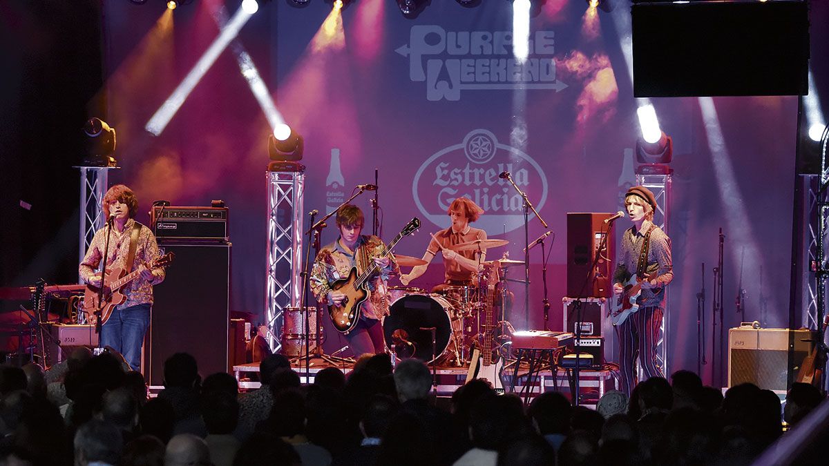 Los holandeses Max Meser durante su actuación en Espacio Vías. | SAÚL ARÉN Los holandeses Max Meser durante su actuación en Espacio Vías. | SAÚL ARÉN