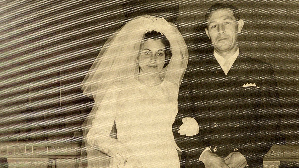El día de la boda de Aurelio y Aurora. | L.N.C.