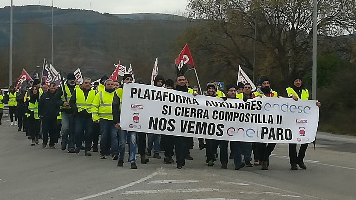 Manifestación desde Cubillos a Ponferrada. | MAR IGLESIAS