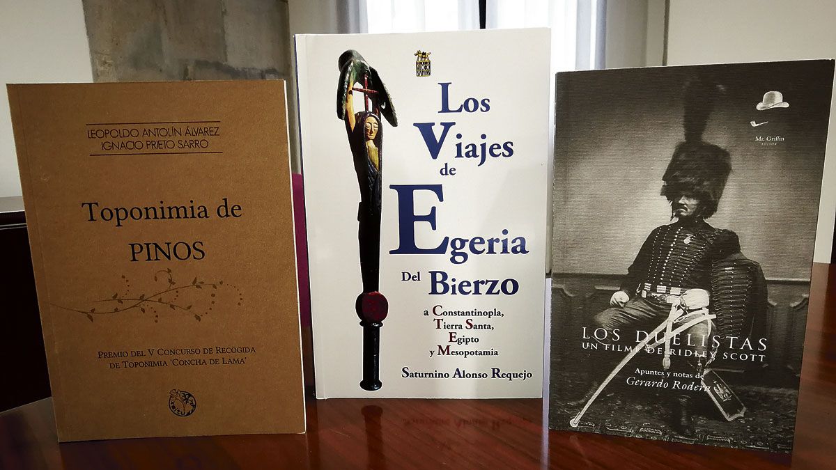 Los tres libros ganadores de la edición de 2017.