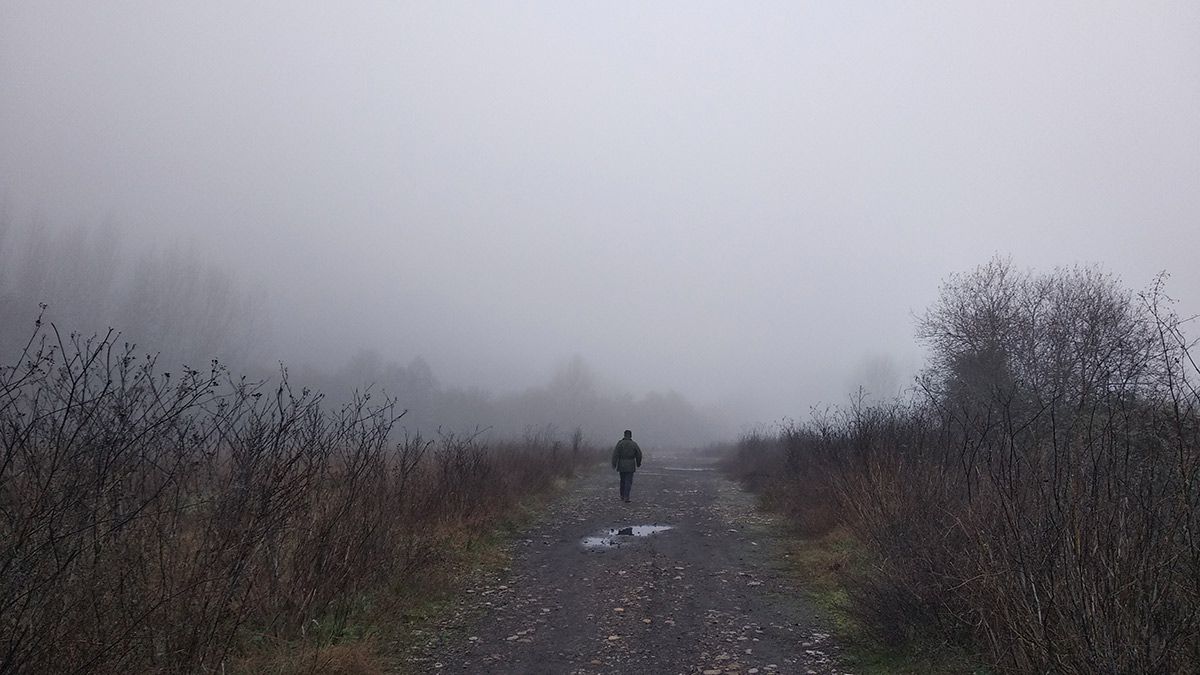 Niebla en el Bierzo este miércoles. | ICAL