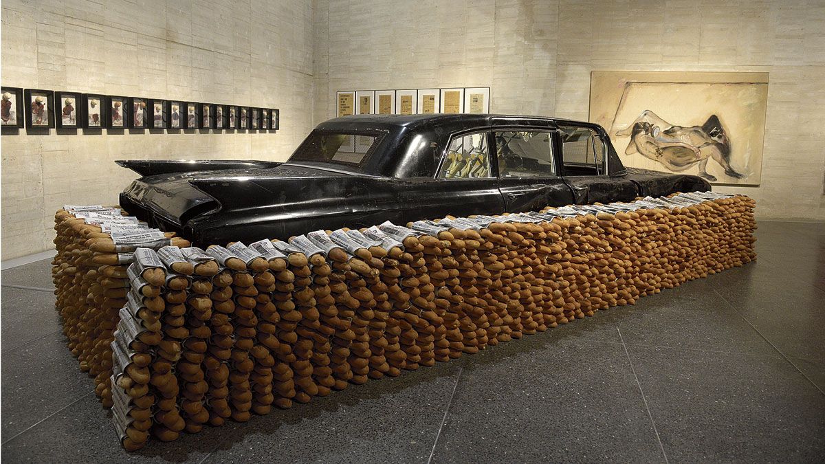 ‘Energía’, perteneciente a la exposición sobre Wolf Vostell. | MAURICIO PEÑA