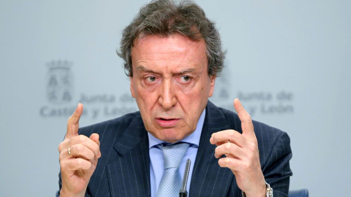 El consejero de la Presidencia y portavoz de la Junta en funciones, José Antonio de Santiago. | ICAL