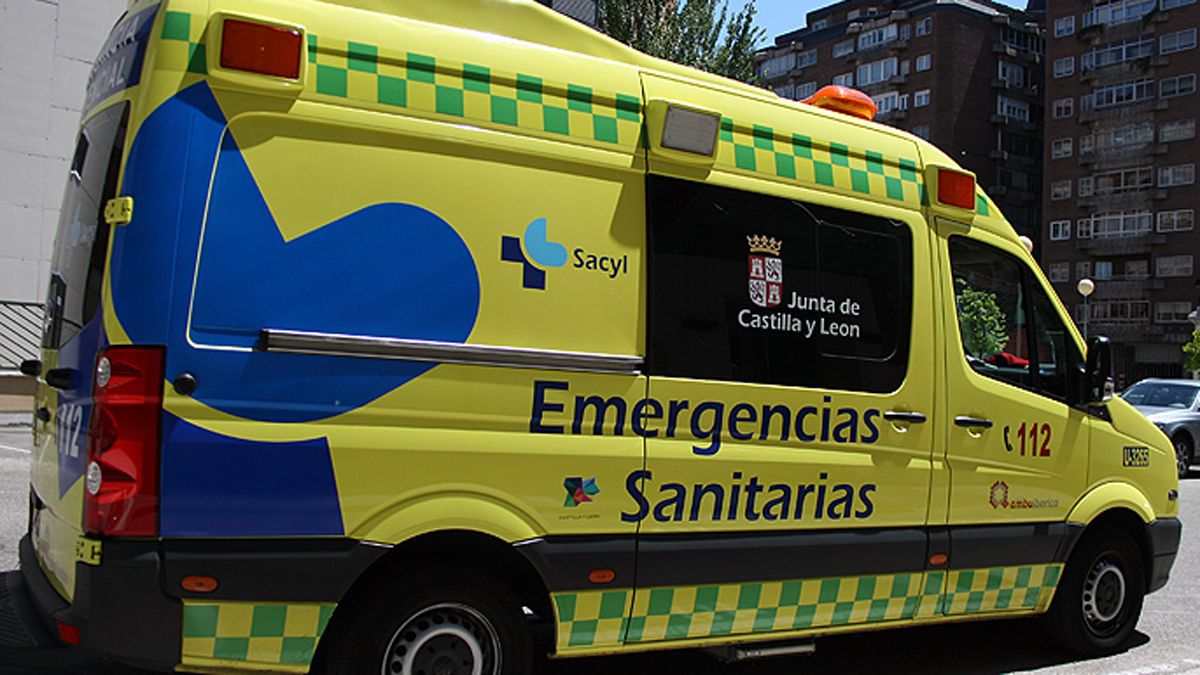 Los heridos han sido trasladados en ambulancia al Hospital del Bierzo.