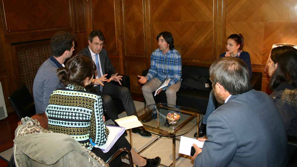 Fachada del Ayuntamiento de Sahagún. | DANIEL MARTÍN