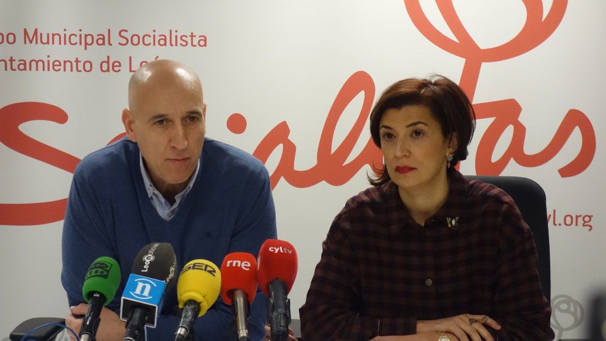 José Antonio Diez y Susana Travesí en la rueda de prensa de este martes. | L.N.C.