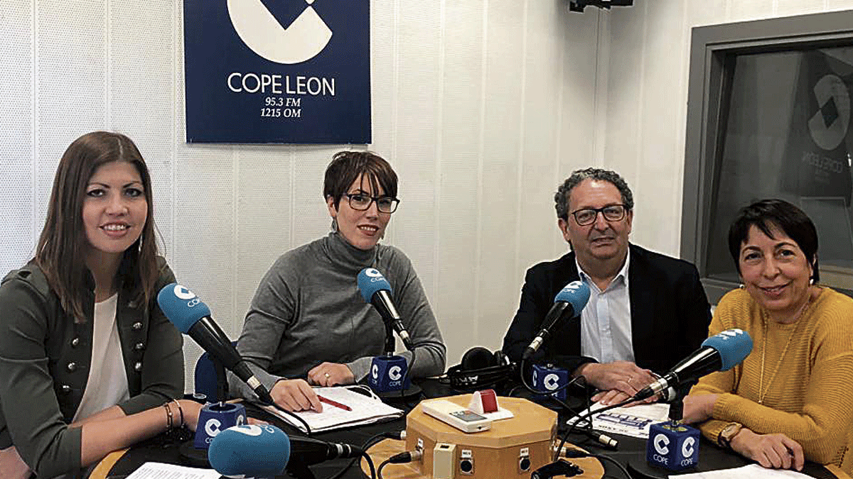 J.L. Burón fue el protagonista del espacio Entre Nosotras de Cope León. | L.N.C.