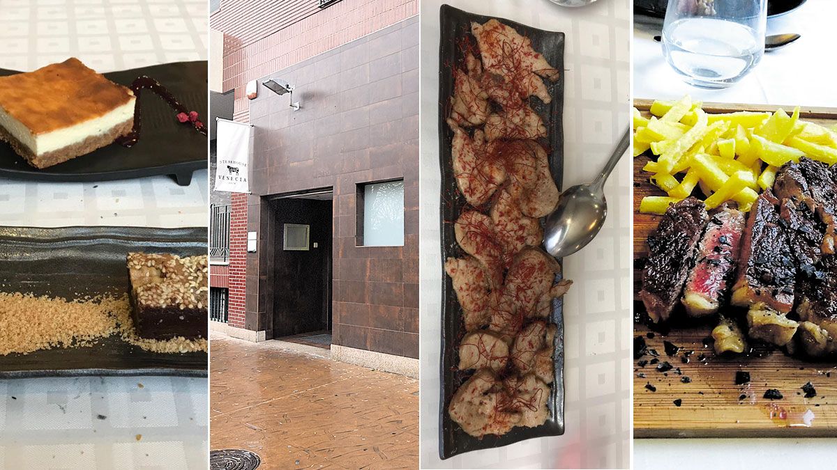 Steak House Venecia está en la calle del Chantre. | SAÚL ARÉN Steak House Venecia está en la calle del Chantre. | SAÚL ARÉN