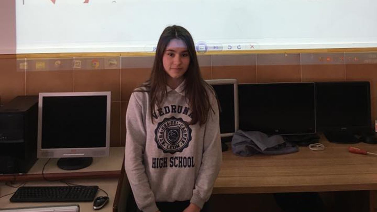 La alumna que ha logrado la beca, Raquel Lozano Segovia. | L.N.C.