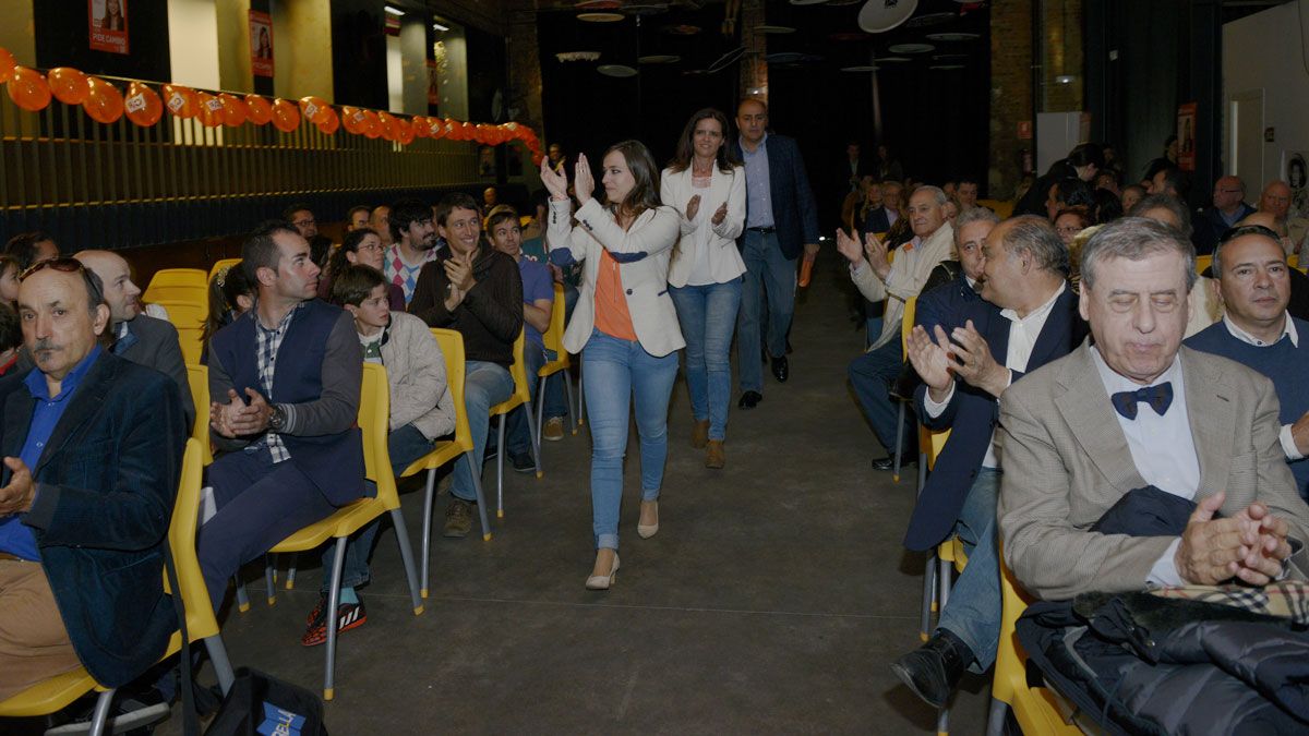 Gemma Villarroel durante la noche electoral del pasado 24M. | MAURICIO PEÑA