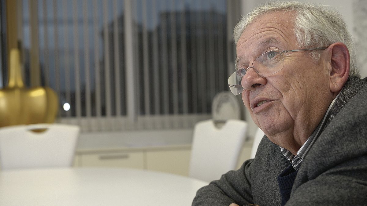 Fernando Jáuregui, el pasado viernes en La Nueva Crónica. | MAURICIO PEÑA Fernando Jáuregui, el pasado viernes en La Nueva Crónica. | MAURICIO PEÑA