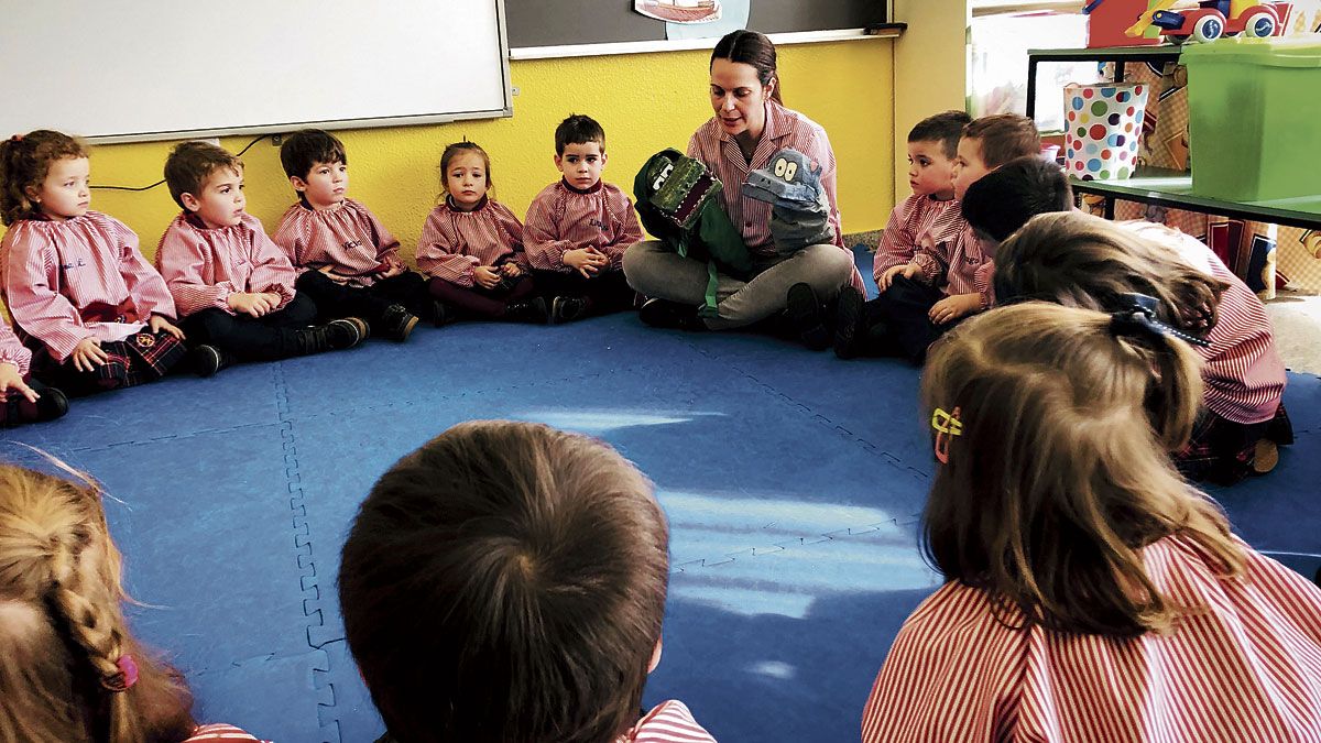 El Colegio Leonés cuenta con amplias y nuevas instalaciones desde Educación Infantil. | L.N.C.