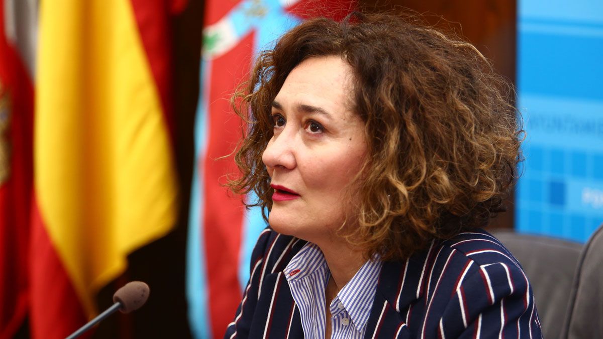 La alcaldesa de Ponferrada, Gloria Fernández Merayo. | C.S. (ICAL)