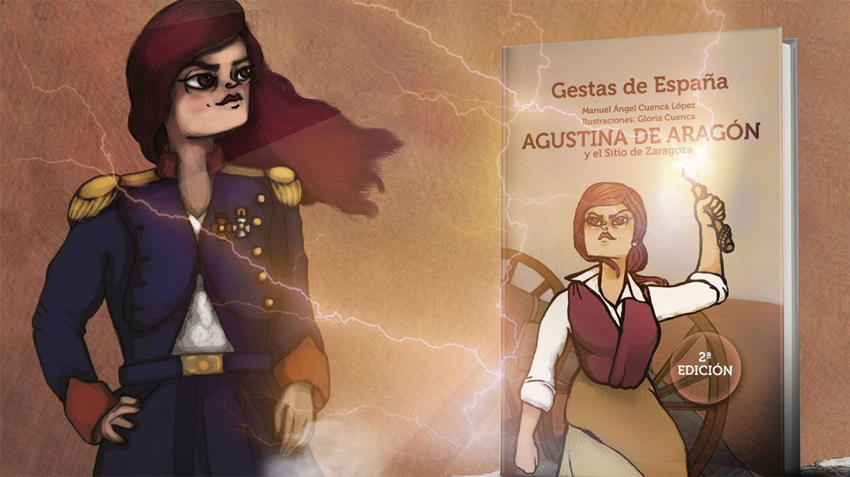 Agustina de Aragón es uno de los personajes presentes en la colección.