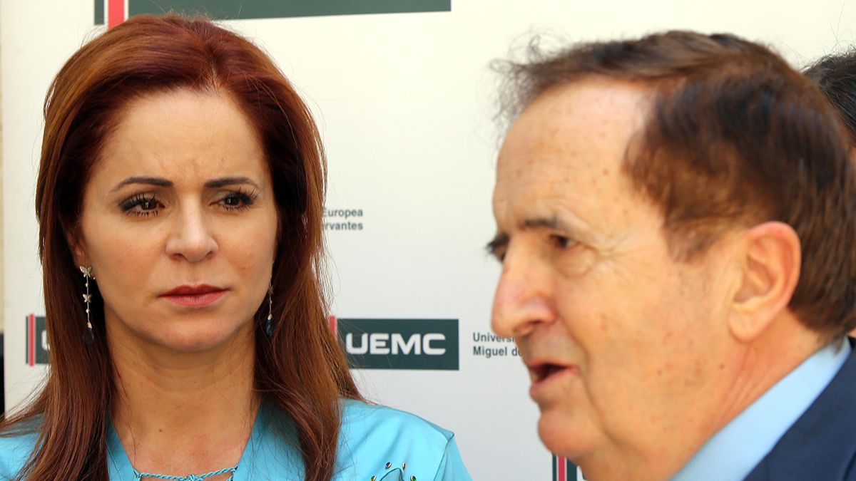 Silvia Clemente y Juan José Lucas, en una imagen de archivo. | ICAL