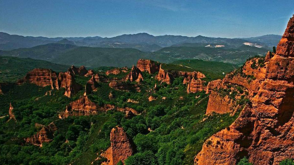 Las médulas son las principales protagonistas del primero de los documentales, dedicado al oro y las canteras. | L.N.C.