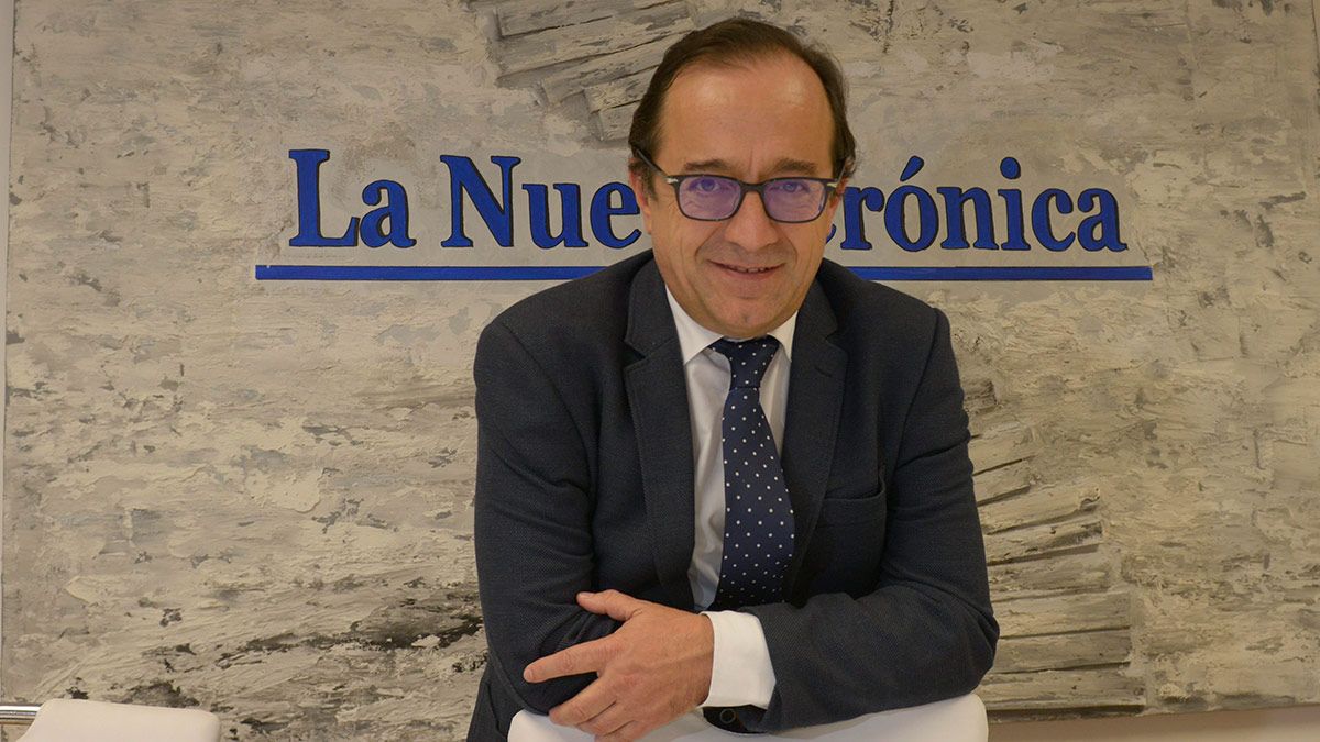 El decano del Colegio de Abogados de León, Fernando Rodríguez Santocildes. | MAURICIO PEÑA