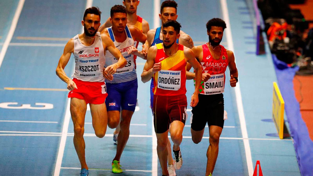 Ordóñez lidera el grupo en el último Mundial en pista cubierta en el que fue bronce. | IAAF